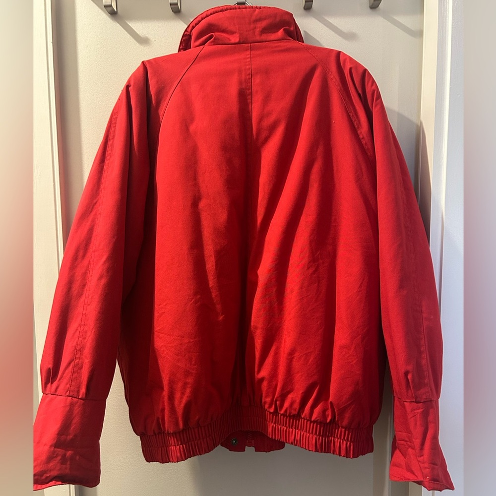 London Fog Red Field Jacket - Picture 2 of 14